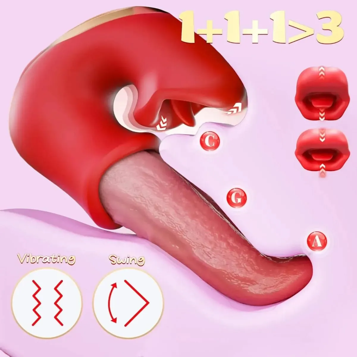 Black Rose Sucking Female Sex Toy Vibrator Jumping Egg Clitoral Suction Cup Stimulator Tongue Licking Type Adult Products
