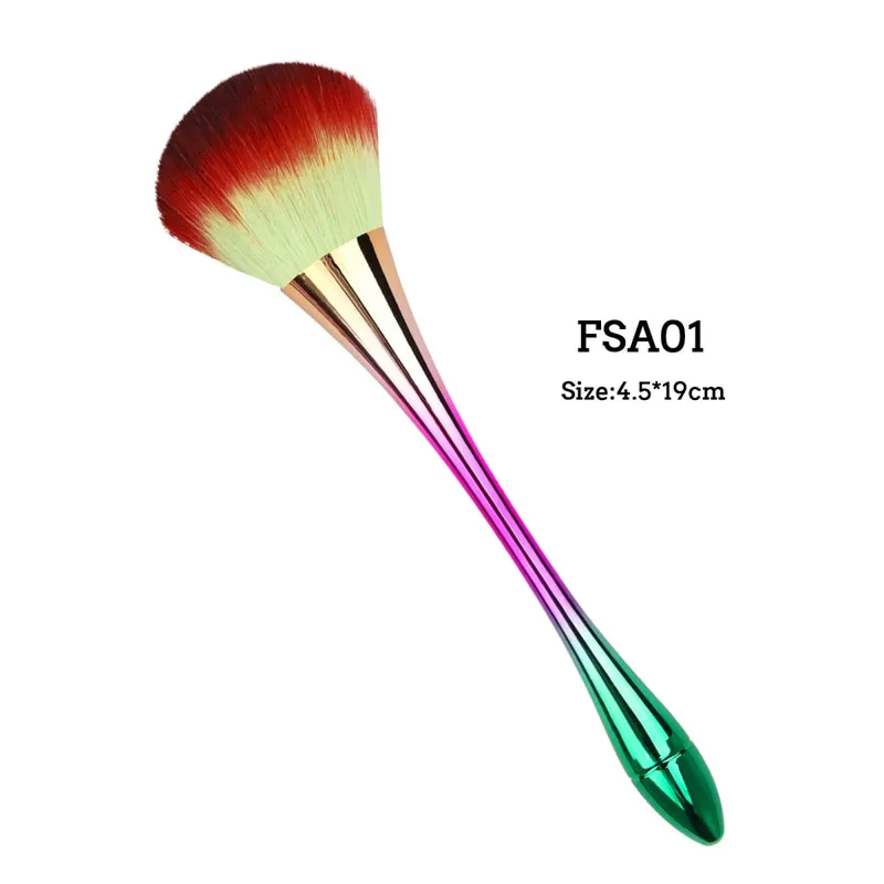 1Pc Fashionable Nail Art Dust Brush Perfect for DIY Nails Reusable Makeup Brushes Wholesale