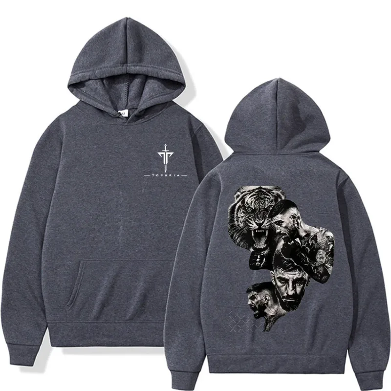 Limited El Matador Ilia Topuria Fan Gifts Hoodies Men Women Fashion Violence Aesthetic Sweatshirt Fleece Casual Oversized Hoodie
