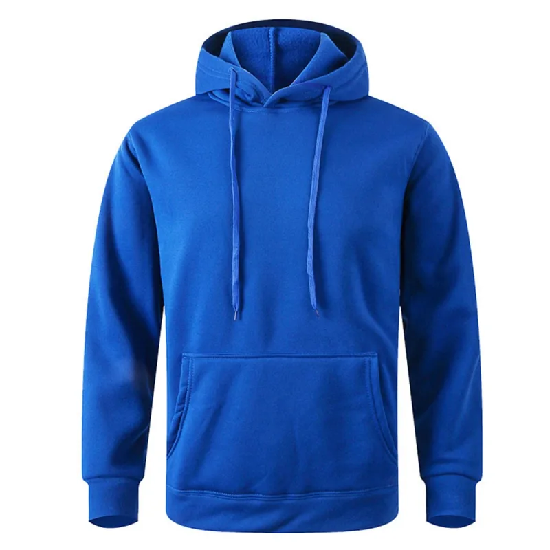 2026 New Men'sSweatshirt Casual Streetwear Pullovers Sport Fitness Pocket Hoodies Multi Color