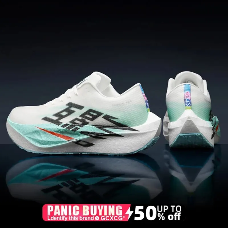 Running Shoe Men Sports Carbon Board Speciality Breathable Lightweight Women's Comfortable Athletic Nonskid Sneakers Marathon