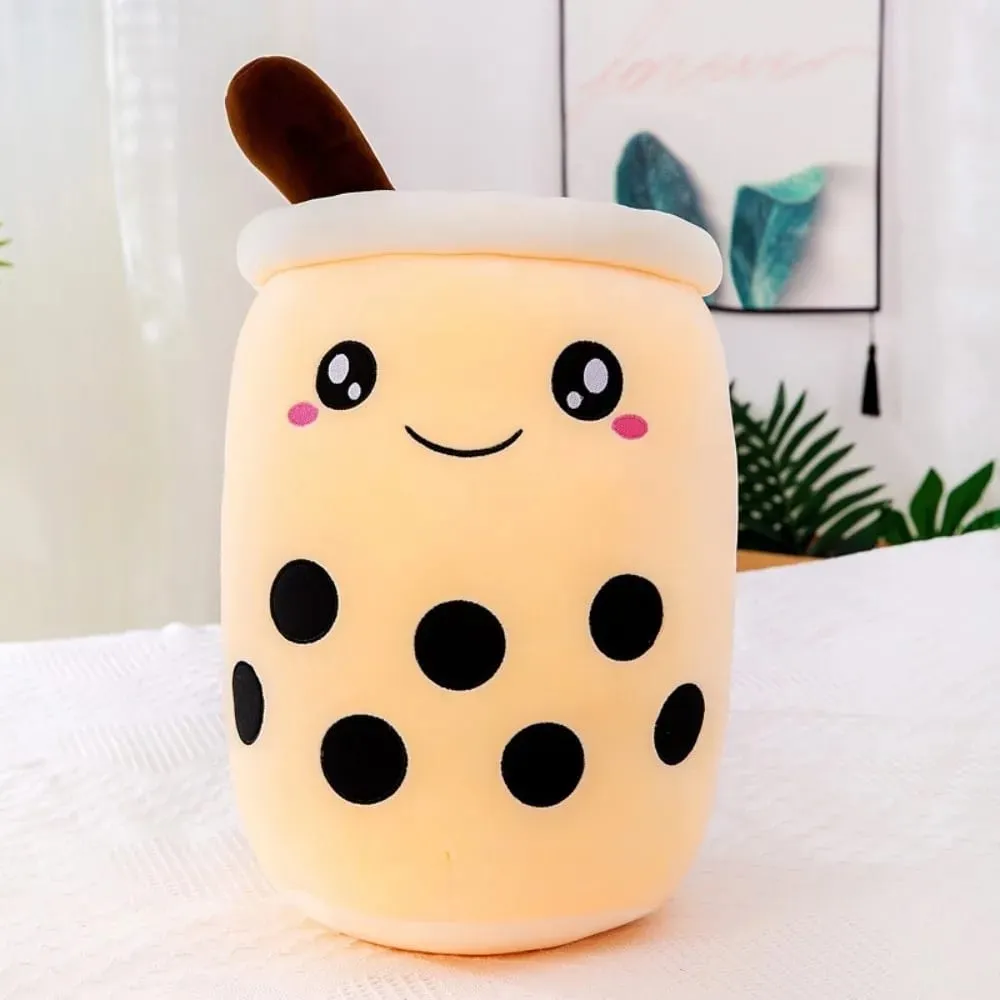 New 25/35cm Bubble Tea Pillow Soft Cushion Pillow Boba Pillow Home Decor