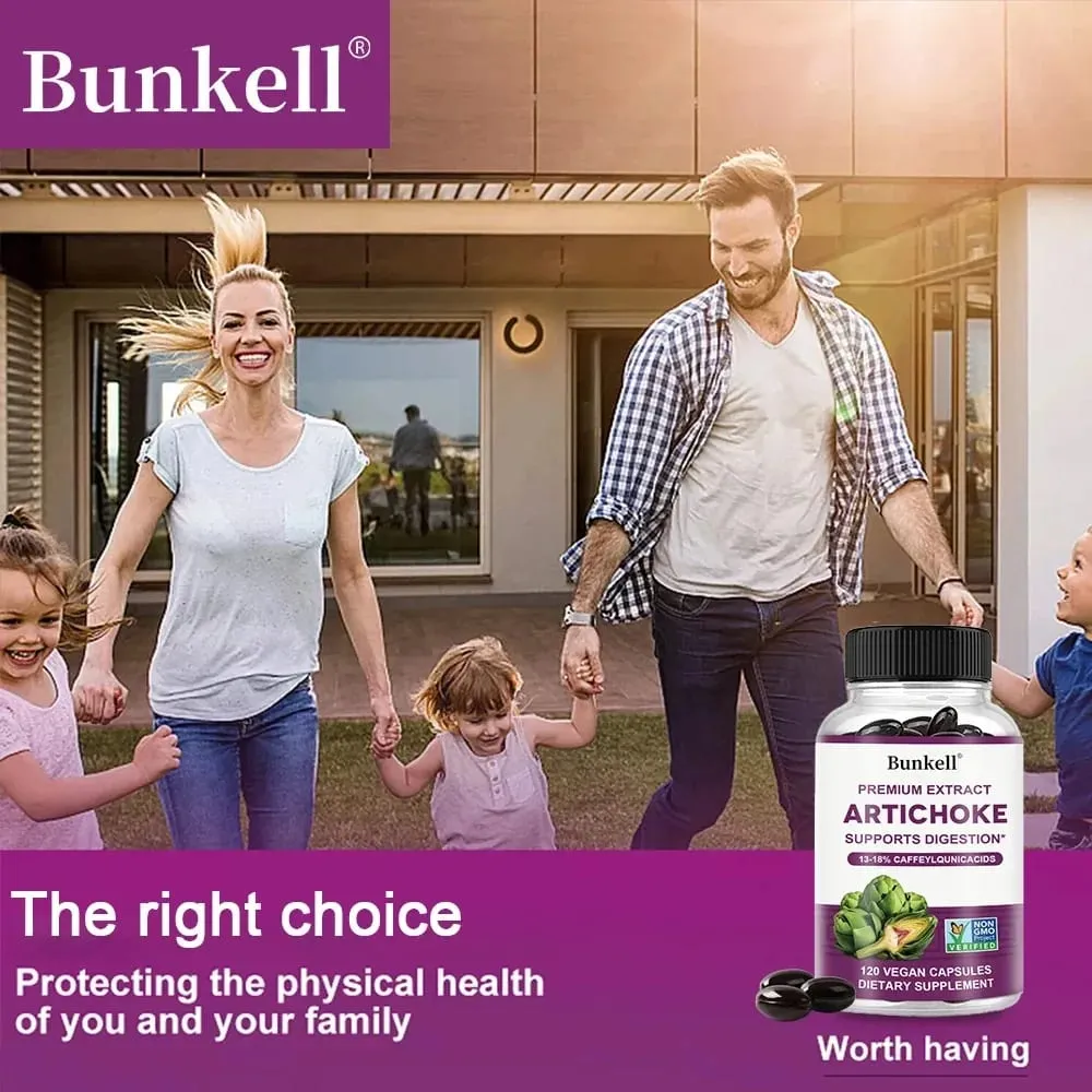 Artichoke Extract - Natural Cleansing and Detoxifying Supplement for Liver Support Immune Support and Skin Health