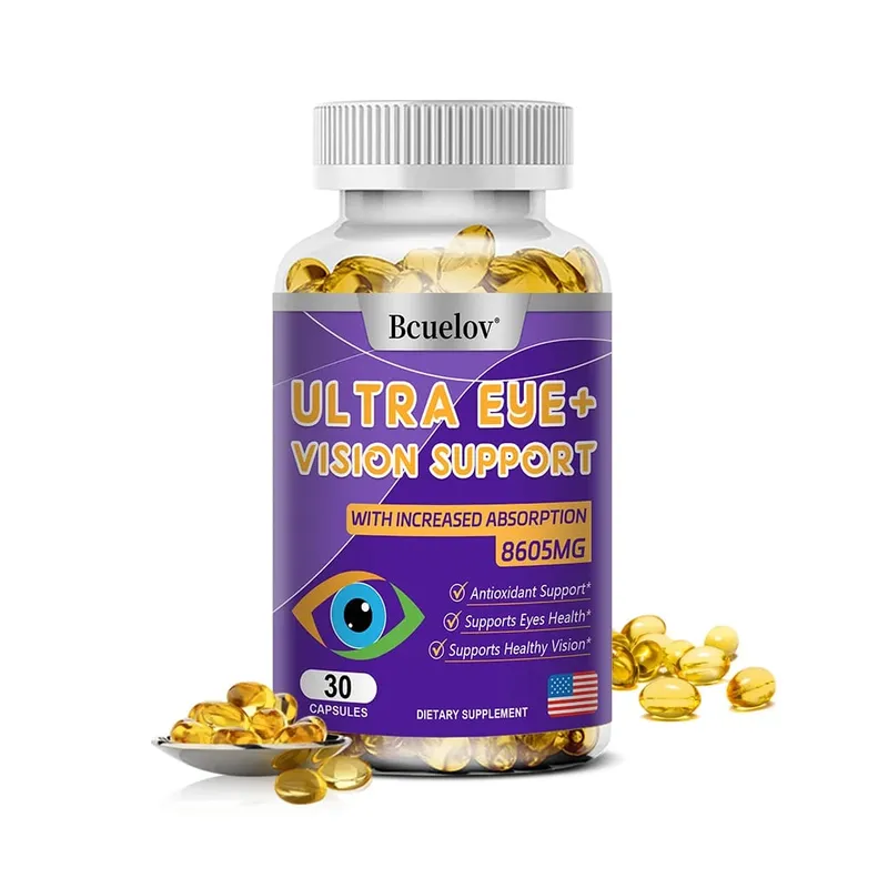 Συμπλήρωμα βιταμινών ματιών 9 σε 1 - Lutein Zeaxanthin Blueberry Dry Eyes Eye Fatigue Ωχρά κηλίδα & Υποστήριξη νυχτερινής όρασης για ενήλικες