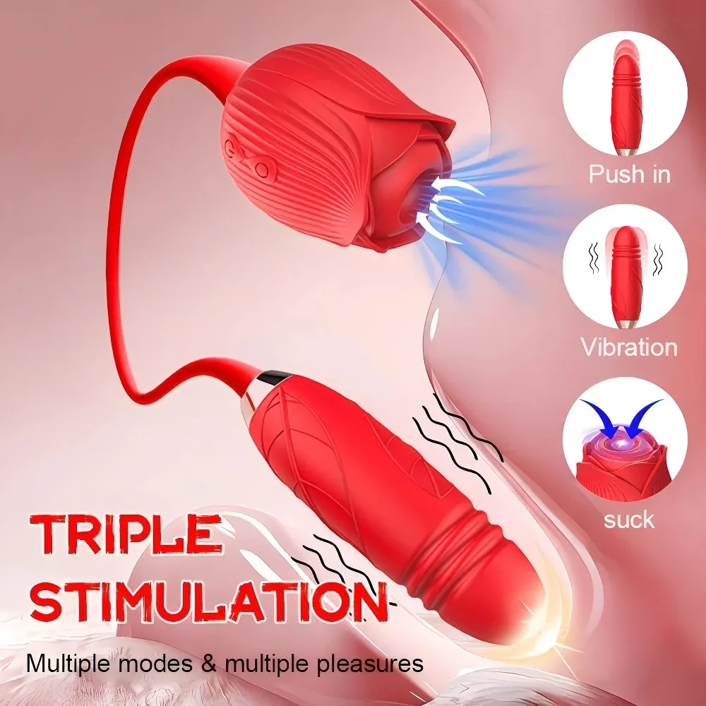 G-Spot Vibrator Clitoral Nipple Sucking Stimulator 10 Modes Vibrating Egg Sex Toy for Women Couples