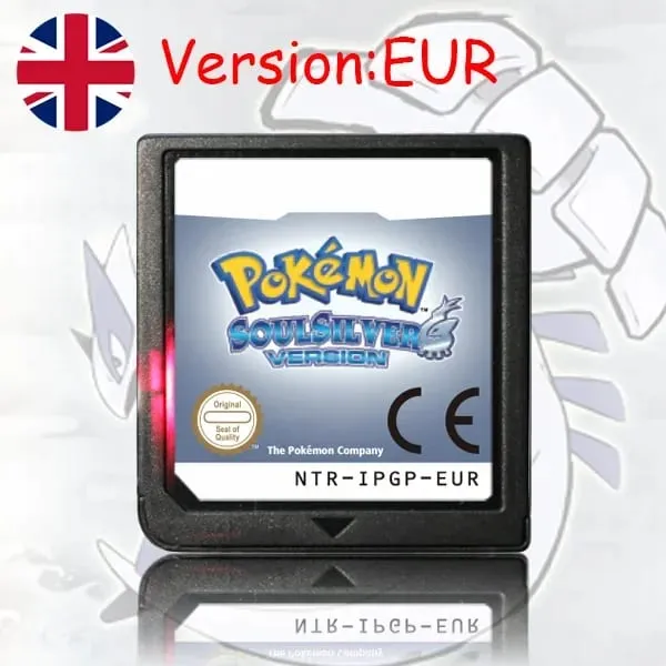 Pokemon Series DS Game Cartridge Diamond Platinum Pearl HeartGold SoulSilver Black White Multilingual for NDS/2DS