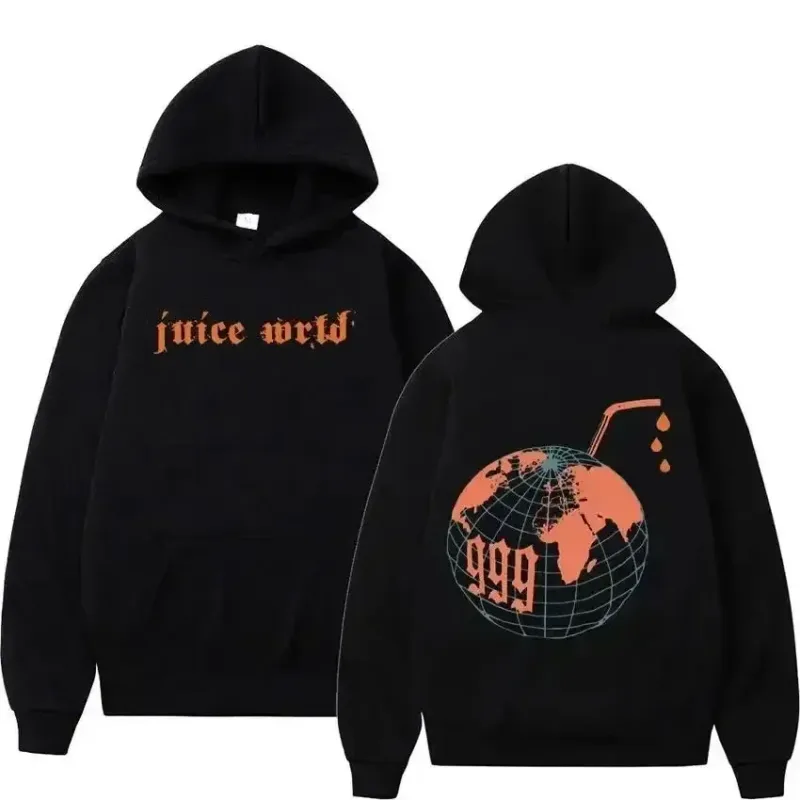 Juice WRLD – sweat-shirt à capuche pour hommes, mode Hip Hoo, pull décontracté, unisexe, Style de rue, coupe ample, chaud, tendance Y2K, automne 2026