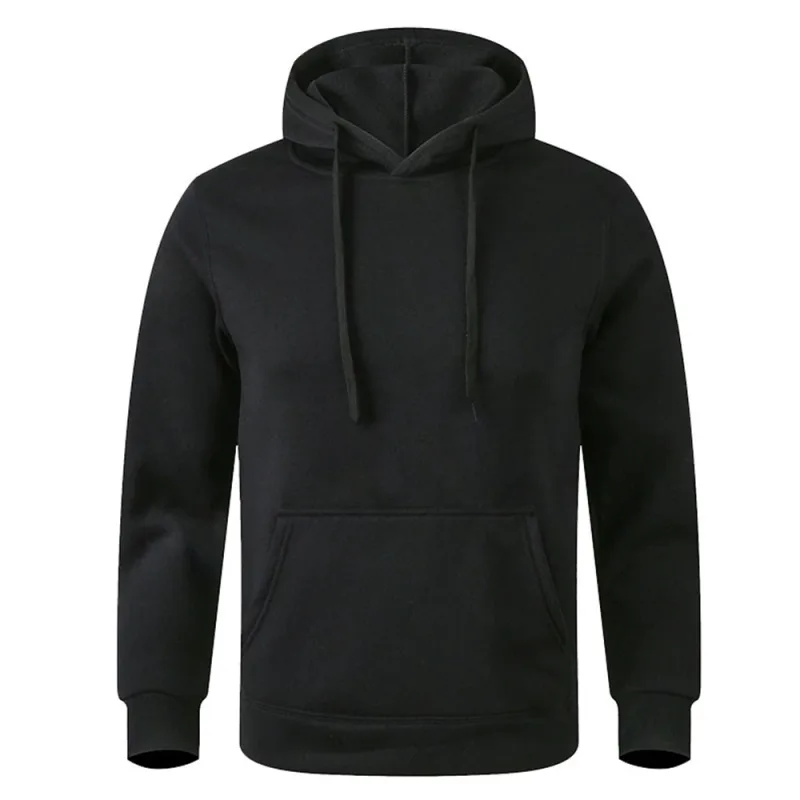 2026 New Men'sSweatshirt Casual Streetwear Pullovers Sport Fitness Pocket Hoodies Multi Color