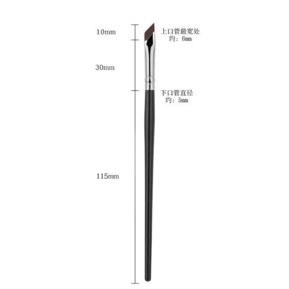 20pcs Ultra Thin Fine Angle Flat Eyeliner Brush Upgrade Blade Precision Eyebrow Liner Makeup Tool for Detailed Eyeliner with Box