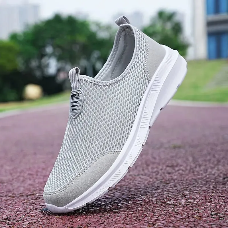 Men's Sneakers Breathable Mesh Men Casual Shoes Outdoor Non-Slip Big Size Loafers Walking Lightweight Male Tennis shoes