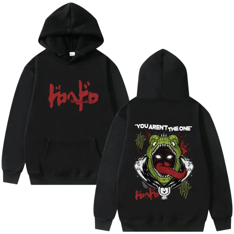 Anime Dorohedoro Kaiman You DRHDR Hoodies Men Women Gothic Manga Rock Streetwear Long Sleeve Vintage Pullover sweatshirt