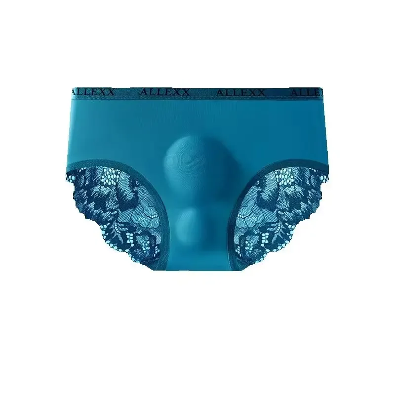 4PCS Sexy Mens Seamless Panties Ice Ultra Thin Sports Fitness Bulge Pouch briefs Male Panties Low Waist