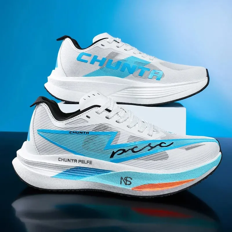 Men Marathon Running Shoes Carbon Plate Outdoor Sports Tenis Breathable Lightweight Woman Comfortable Training Athletic Sneakers