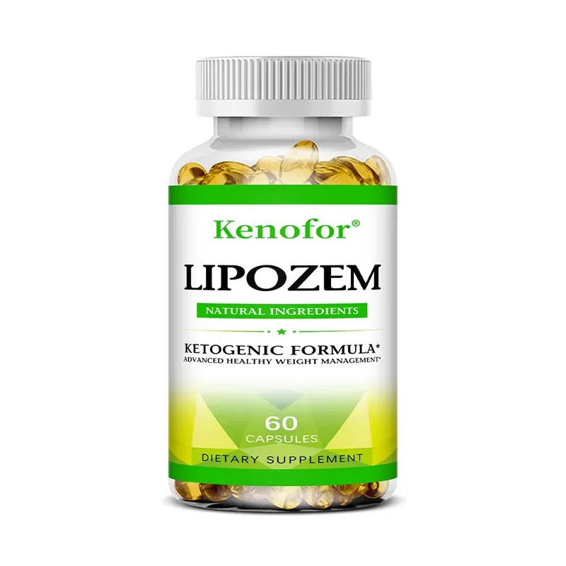 Natural Lipozem Capsules - Digestive Health Appetite Suppression Metabolism Weight Management