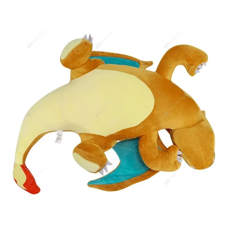 Pokemon Pillow Mega Charizard X Plush Toy Anime Charizard Garchomp Mew Cubone Charmander Sleep Sofa Stuffed Peluche Cushion Doll