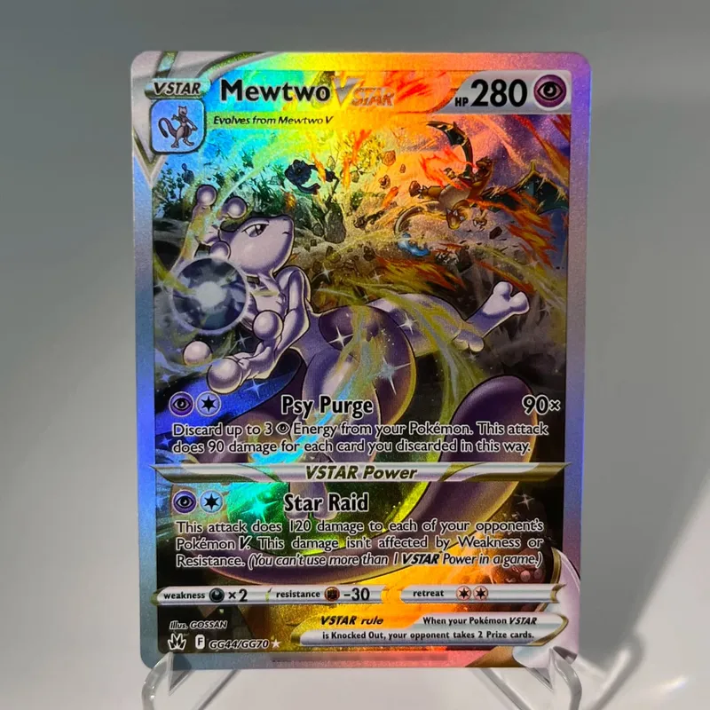 Scarlet & Violet Promos PKM Cards PTCG5-B Rainbow Charmander Paradise Resort Mew Rare Collection Battle Toys Gifts for Hobbies