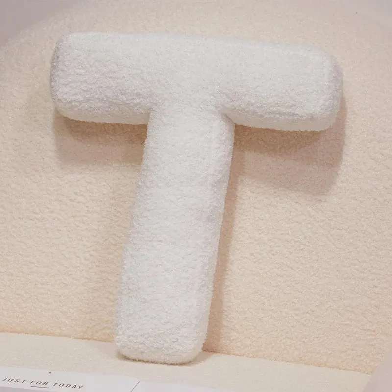 Hot Wholesale Cozy English Letters Pillow Sofa Cushion Living Room Decor 26 Letter Stuffed Doll Toy Kids Teaching Words Game Kid