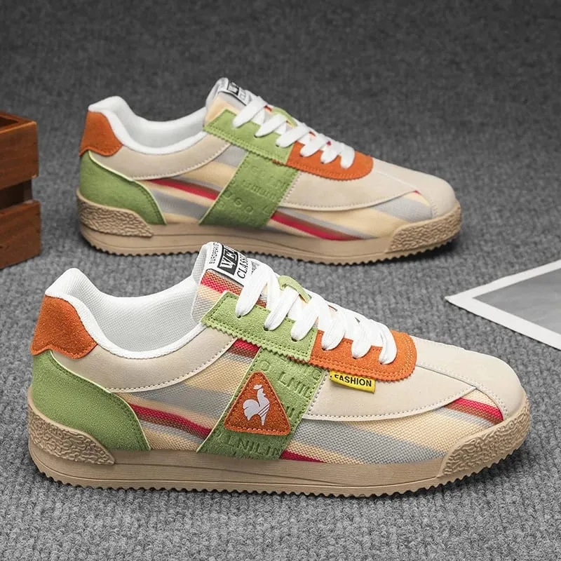 Men's Spring Sports Sneakers Running Lightweight Casual Shoes
