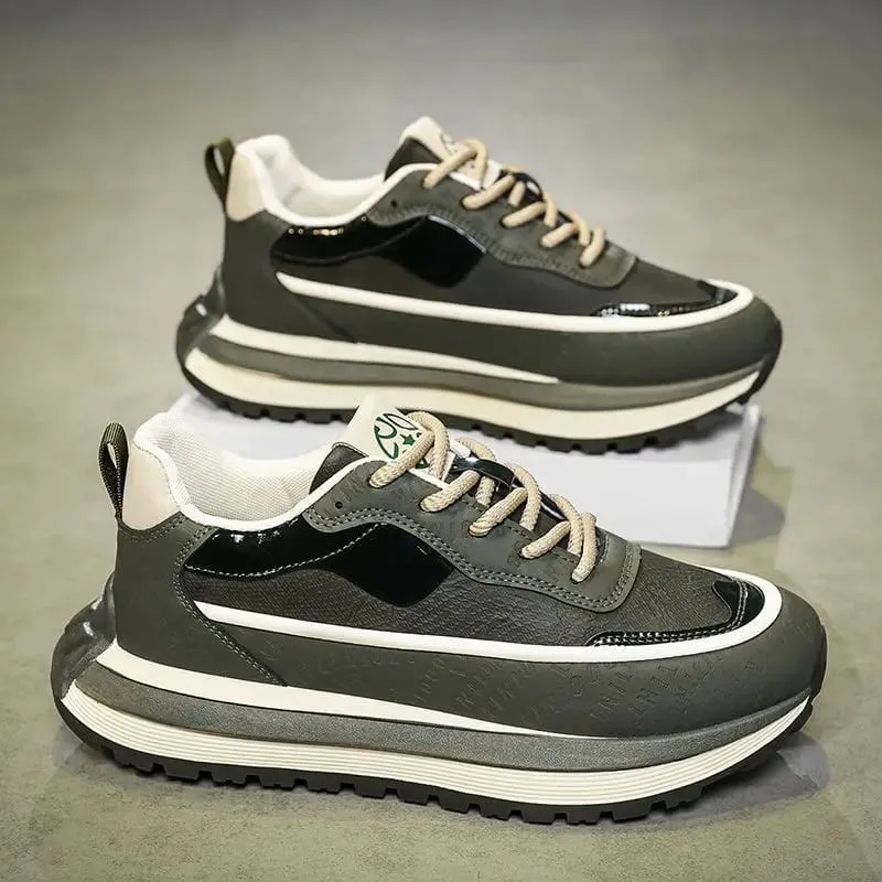 Free Shipping Men Shoes Casual Sneakers Skateboarding Fashion Leather Outdoor Running Hiking Tennis Luxury Platform Comfortable