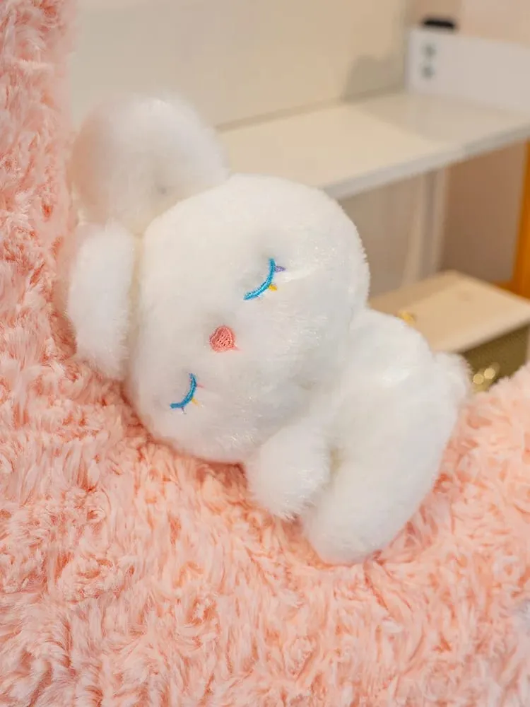 45cm Kawaii Pillow Rabbit Cartoon Star Moon Pillow Cushion Creative Happiness Soft Family Plush Toy Sofa Home Decor Plush Pillow
