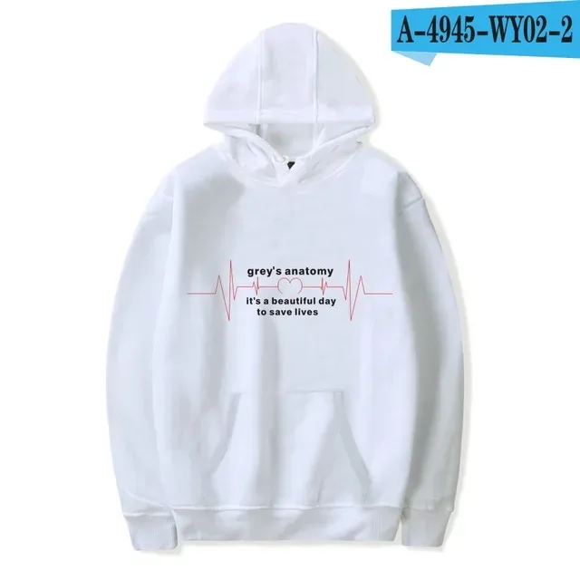 Harajuku Gray's Anatomy Tumblr Greys Anatomy printed Hoodies Sweatshirts Men/Women Comfortable Sweatshirt Adult/Child Pullovers