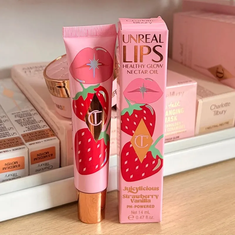 New Charlotte Tilbury Idratato Plump Lip Gloss Balsamo per le labbra Gelatina solida Schiarente Rossetto Lip Gloss Trucco Tilbury Cosmetics — image 17