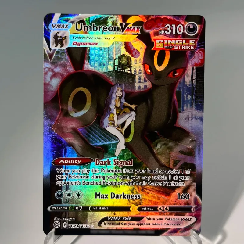 Pokémon GO PKM Cards PTCG6-E GX Rainbow Mewtwo V Dragonite VSTAR Rare Collection Battle Toys Gifts for Hobbies