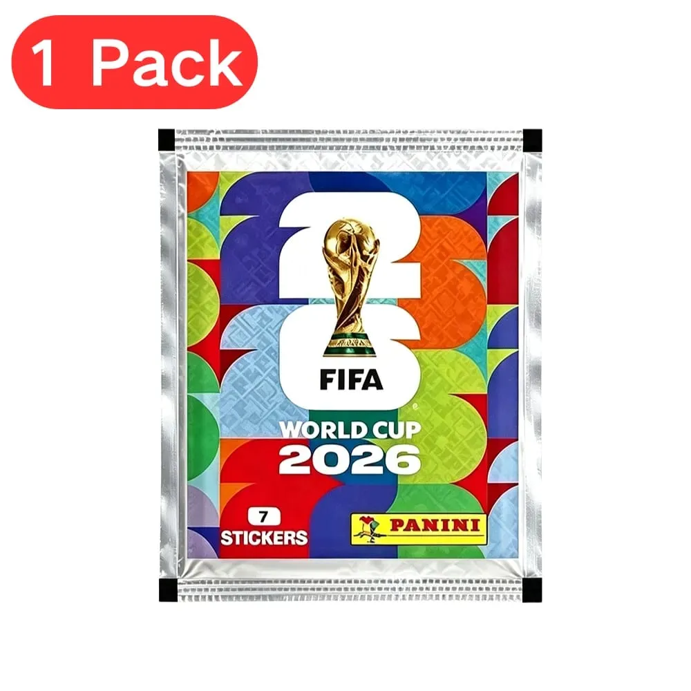 Hot Sales Panini Official 2026 FIFA World Cup Soccer Stickers Limited Edition Sticker Packs Fan Memorabilia gift Good Gift
