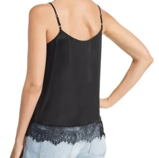 2000s Fairycore Camisole for Women Sleeveless Tank Top with Lace Trim Tops Casual Summer Stain Lace Camis Clothes