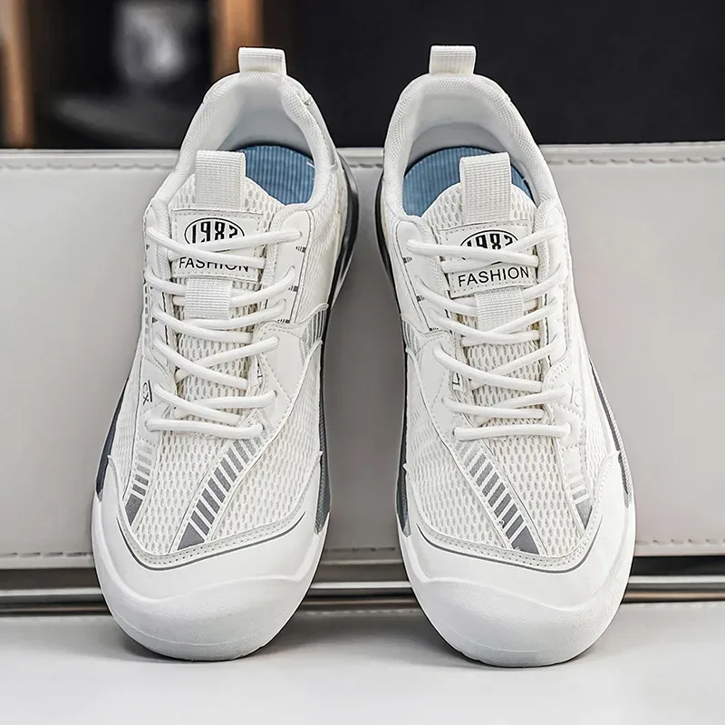 Men's shoes 2026 summer new mesh breathable sports and leisure shoes lightweight versatile and comfortable sports shoes
