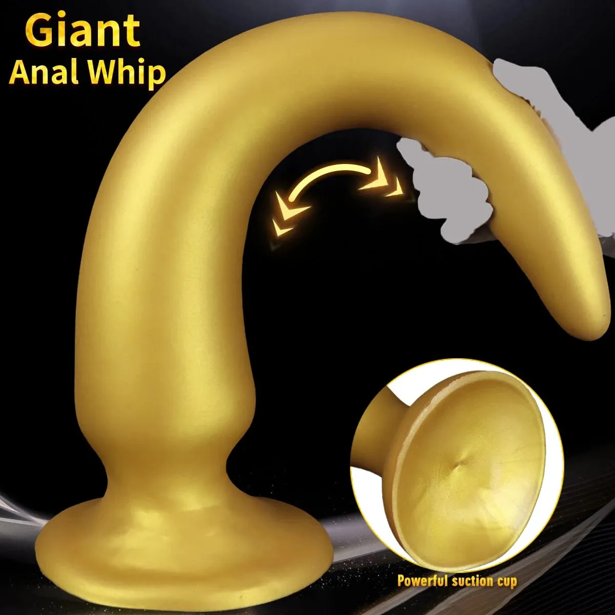 Giant Anal Plug 64CM Super Long Soft Silicone Huge Butt Plug Thick Anal Dildo Dilator with Suction Cup Adult Sex Toys