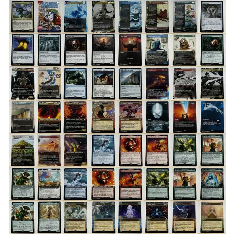 Tcg Proxy Cards Custom 56-Card Proxy Deck Set–High Quality The One Ring Complete Tabletop Strategy Card Set