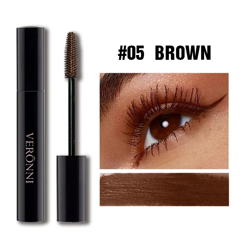Mascara 7 Shades Colorful Waterproof Long Lasting Curling Lengthening Thick Eyelash Makeup Party Cosplay Festival Eye Makeup Cos