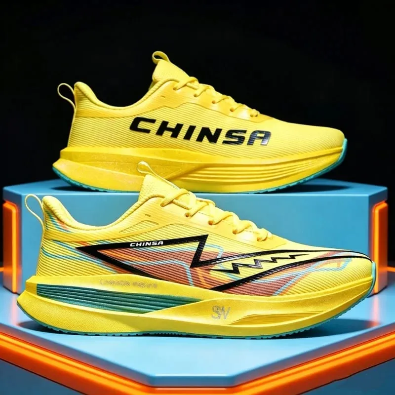 Athletic Running Shoes Men Carbon Plate Marathon Speciality Sports Breathable Lightweight Women's Comfortable Casual Sneakers