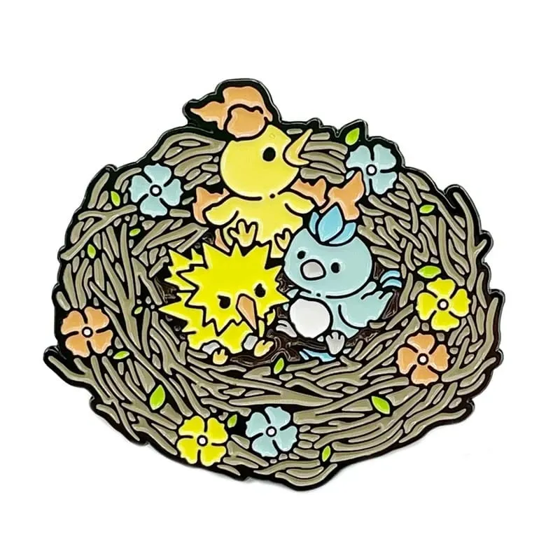 Japanese Anime Pokemon Enamel Pin Men Women's Brooch on Clothes Lapel Pins for Backpack Briefcase Badges Jewelry Accessories