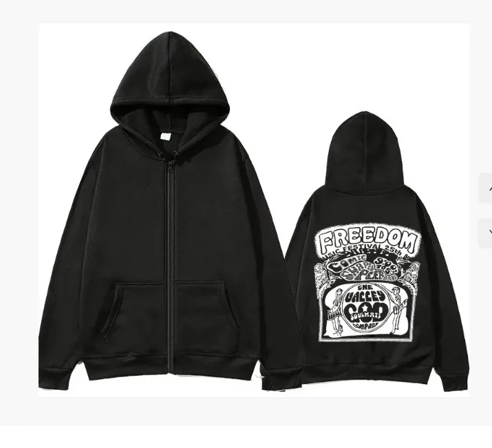 Fashion streetwear Y2K for Men and Women Zipped Hoodie Cry of Fear Simon's hooded Jacket Hip-hop Men's Casual Hooded Sweatshirt