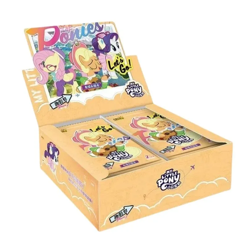 Genuine My Little Pony Card Friendship Forever Star Pack Gorgeous Gilded Princess Collectible Card Children's Holiday Gift