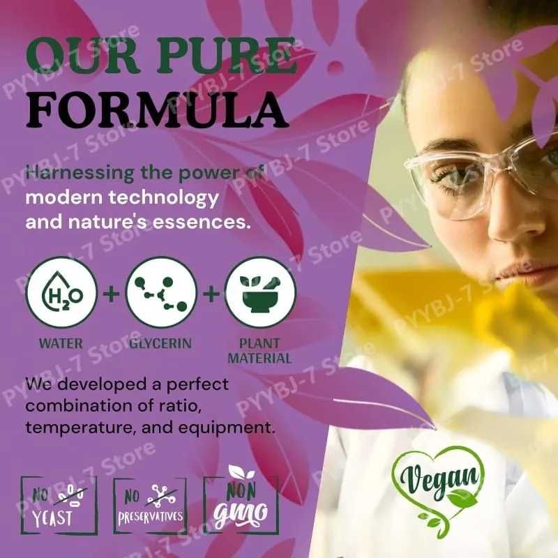 Organic Saffron Liquid Extract Drops Plant Based Herbal Supplement Vegan、sugar & Alcohol Free 60ml Daily Health Supplements