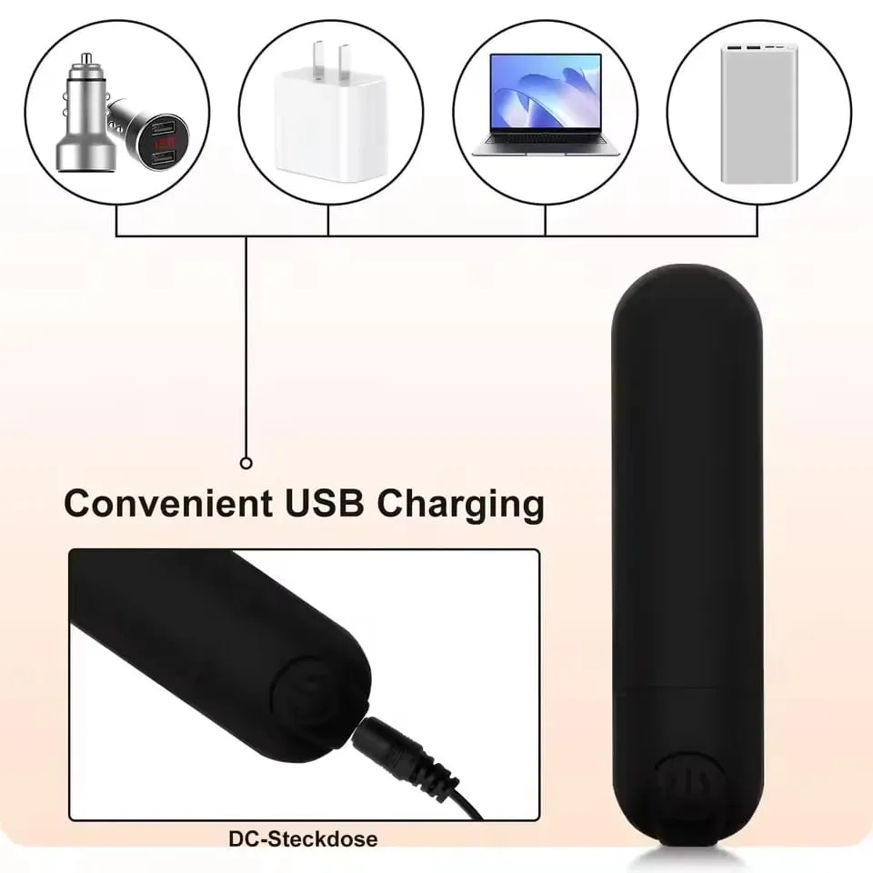 Powerful Bullet Vibrator Female G Spot Clitoris Stimulator Anal Plug Vagin Massager Vibrating Egg Masturbation Sex Toy for Women