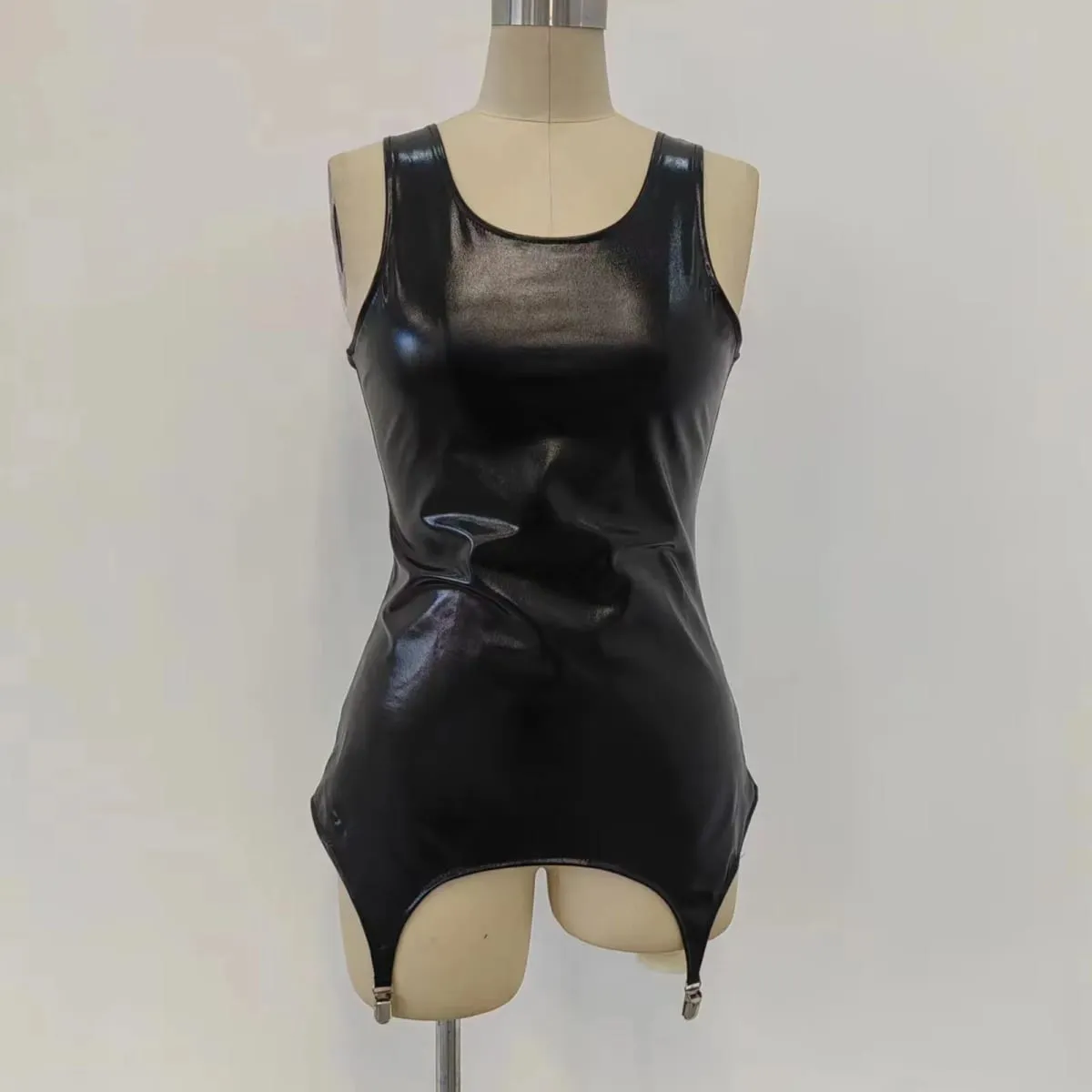 Women Erotic Lingerie Sexy Costumes Lace Up Leather Bondage Backless Teddy Sexy Lady Bodysuit Women Lingerie Porno Costumes