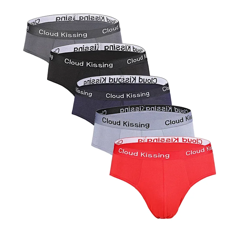 5Pcs กางเกงในชายฤดูร้อน Fungi-Proofing กางเกงในชายชายขนาดใหญ่กางเกง Breathable ผู้ชายชุดชั้นในสบาย Underpant