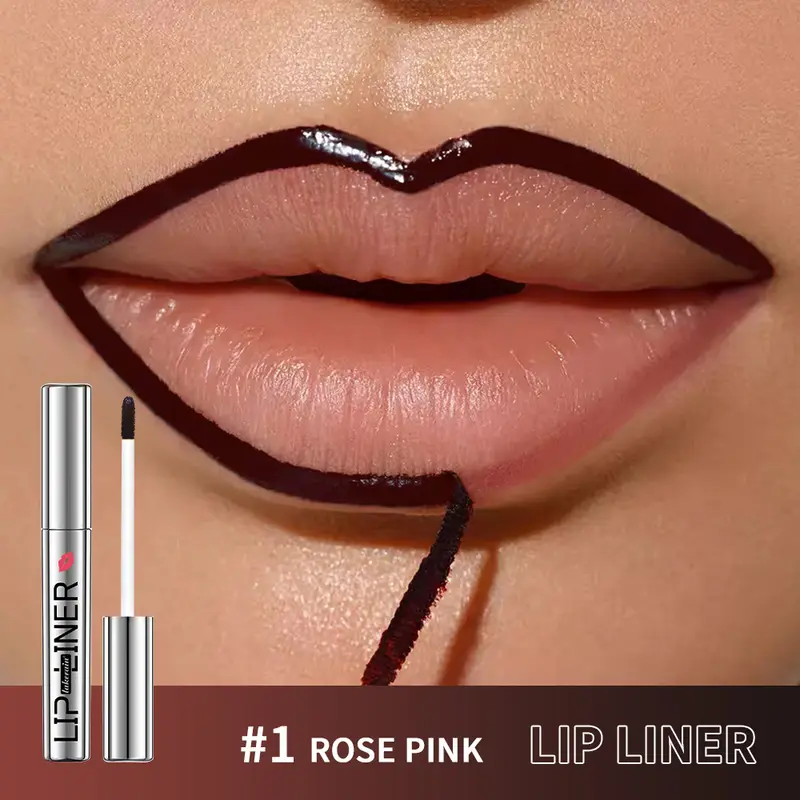 Peel Off Lip Stain Magic Lips Tattoo Long Lasting Waterproof Smudge Proof Transfer Proof เครื่องสำอางค์ Matte Lip Liner ดินสอ