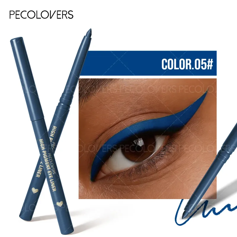 1 Pcs Multi-colors Matte Eyeliner Pencil High Color Rendening Used As Eyeliner and Eyeshadow Eye-catching Eye Makeup