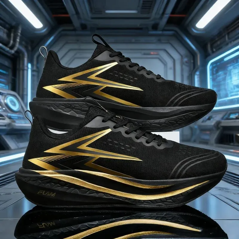 Men Women Carbon Plate Marathon Running Shoes Breathable Lightweight Non-Slip Racing Training Sports Athletic Sneakers