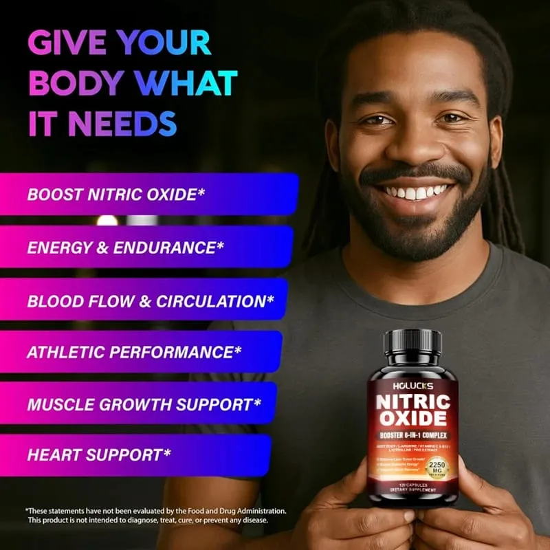 Nitric Oxide Booster Pre-Workout Boosts Muscle Pump Energy and Endurance Performance & Muscle Mass Beet Root Supplement