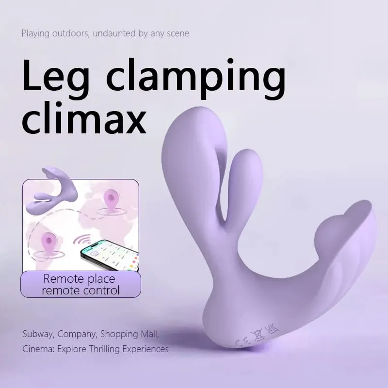 Wearable G Spot Vibrator for Women APP Remote Control 10 Vibration 3 Rotation Modes Clitoral Stimulation Female Orgasm Sex Toy