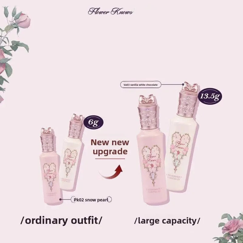 Flower Knows Concealer Lip Glaze Duo Brightening Concealer & Glossy Lip Lacquer 2-Piece Set for Flawless Base & Juicy Lips