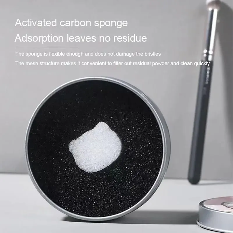 New 1 Piece Sponge for Cleaning Brushes Dry Brush Cleaning Sponge Removal Portable Cleaning Case HZSQJGJ01