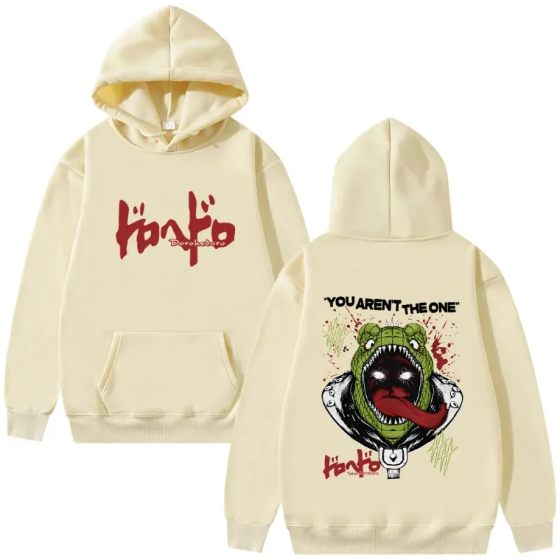 Anime Dorohedoro Kaiman You DRHDR Hoodies Men Women Gothic Manga Rock Streetwear Long Sleeve Vintage Pullover sweatshirt