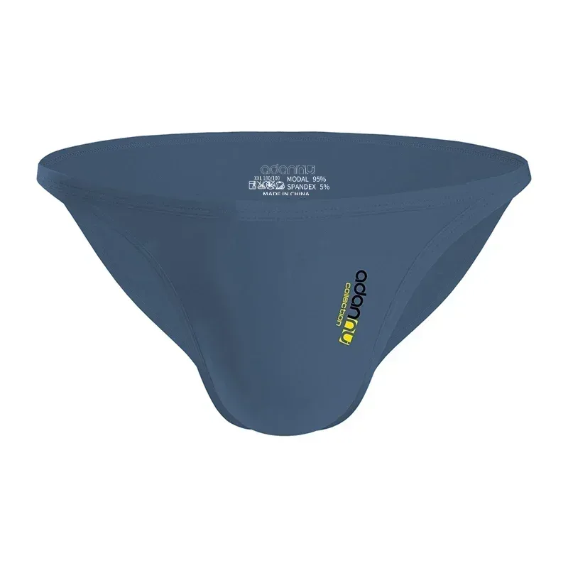 Men Modal Low‑Rise Briefs Sexy Solid Color Simple Triangle Underwear Sports Breathable Comfortable Male Panties